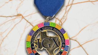 2018 Fiesta Medal Designed and Created for Industrial Group Southwest. Industrial Group Southwest 2018 Fiesta Medal